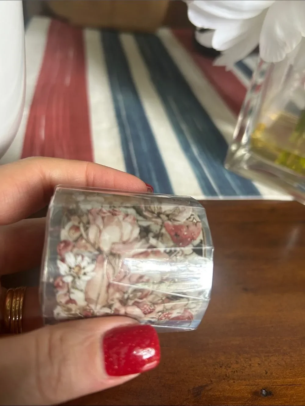 Freezes Tea Volume 2 strawberry Washi tape NEW
